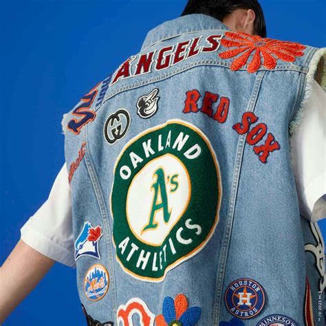 gucci mlb jacket|Gucci x MLB merch release.